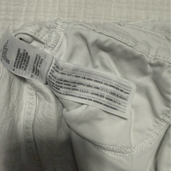 Abercrombie & Fitch White Jean Shorts - Picture 3 of 14